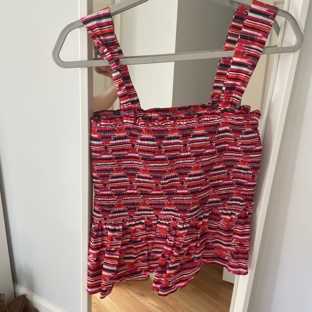 Loft Pink Sleeveless Top